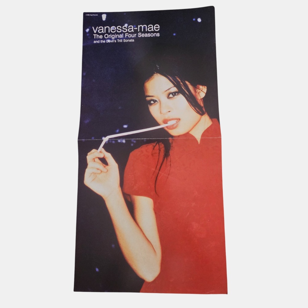 Vanessa-Mae The Original Four Seasons And The Devil's Trill‎ Sonata Poster 1999